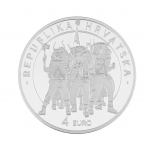 Croácia 4€ Halubje Bell Ring Proof 2025